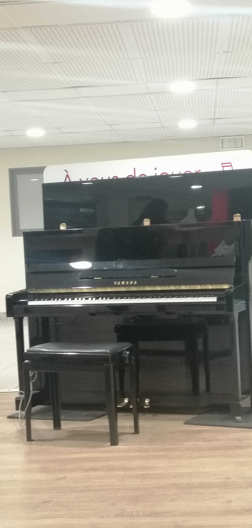 Le piano de la gare de&nbsp;Rouen